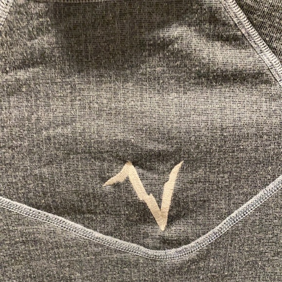 VOORMI Grey 1/2 Zip Pullover Hoodie Jacket - Picture 6 of 14